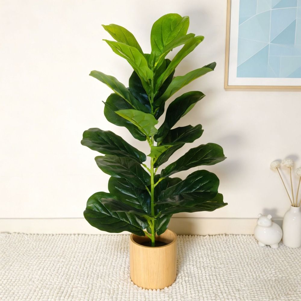 ต้นไทรพลาสติกสีเขียวขนาดใหญ่ 2 - Snake Plant บทวิจารณ์และราคา