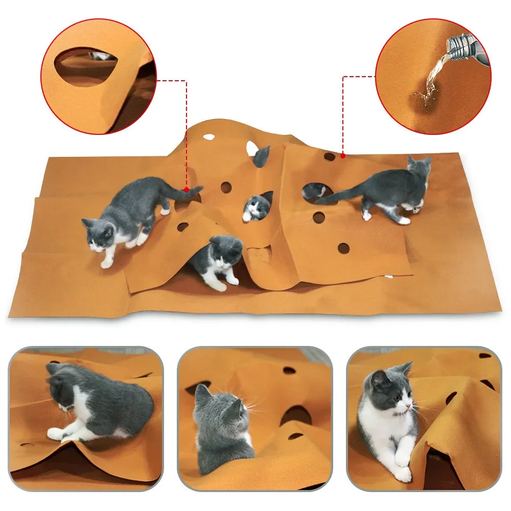 แมวเล่นเกมสัตว์เลี้ยงของเล่นกา - Repotting Mat บทวิจารณ์และราคา