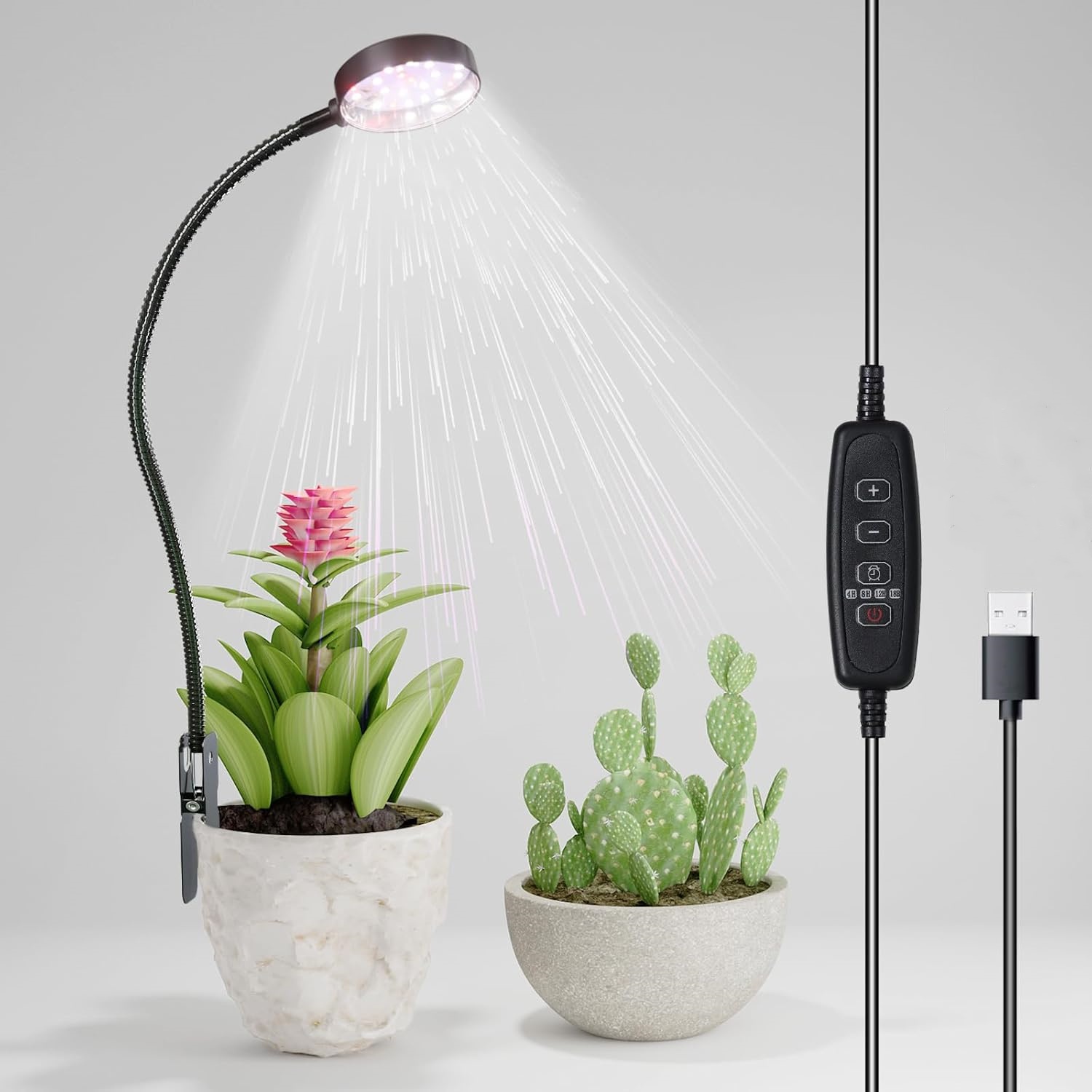 ไฟปลูกต้นไม้แบบ USB LED 6000K  - Pothos บทวิจารณ์และราคา